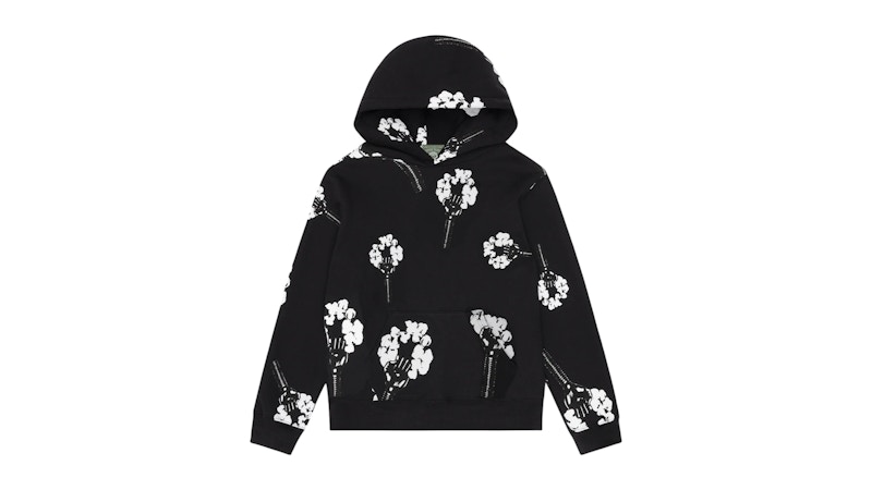 Denim Tears Hardies Tears Fist Wreath Hoodie Black メンズ - FW25 - JP