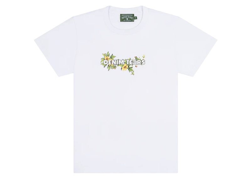 Denim Tears Logo Tee White Men's - SS24 - US