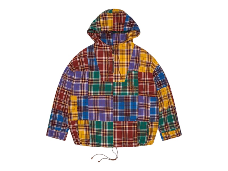 Denim Tears MVP Plaid Patchwork Pullover Multicolor