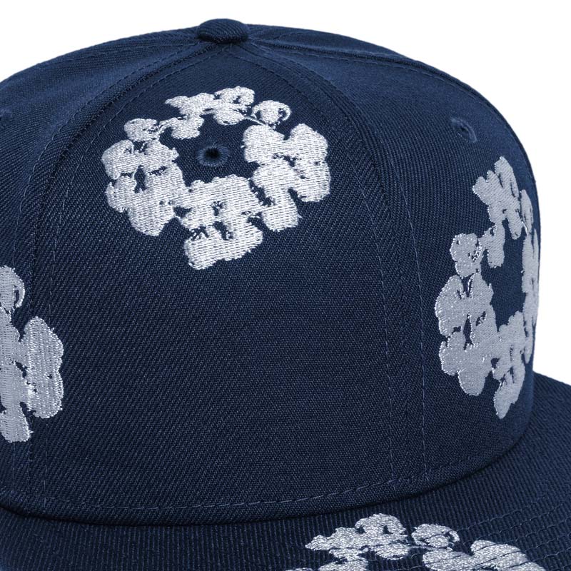 Denim Tears New Era Cotton Wreath 59/50 Cap Navy メンズ - FW23 - JP