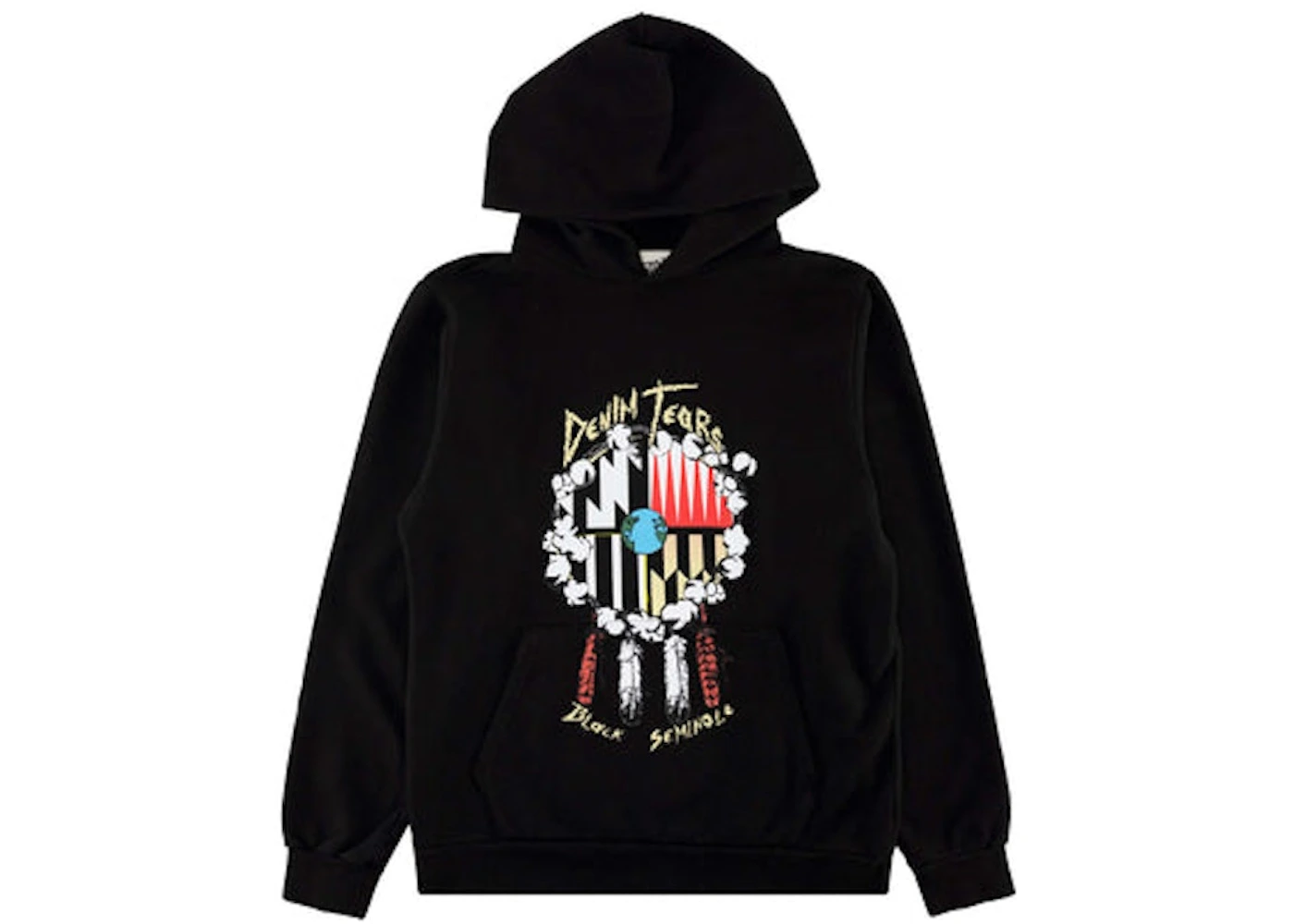 Denim Tears Onia Hoodie Black Men's SS22 US