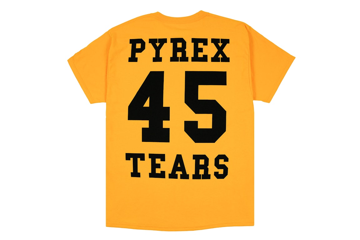 Pre-owned Denim Tears Pyrex Tears T-shirt Yellow