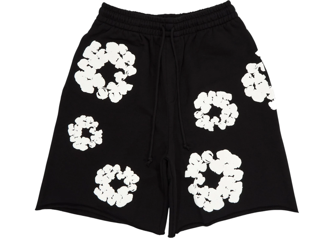 Denim Tears The Cotton Wreath Shorts Black