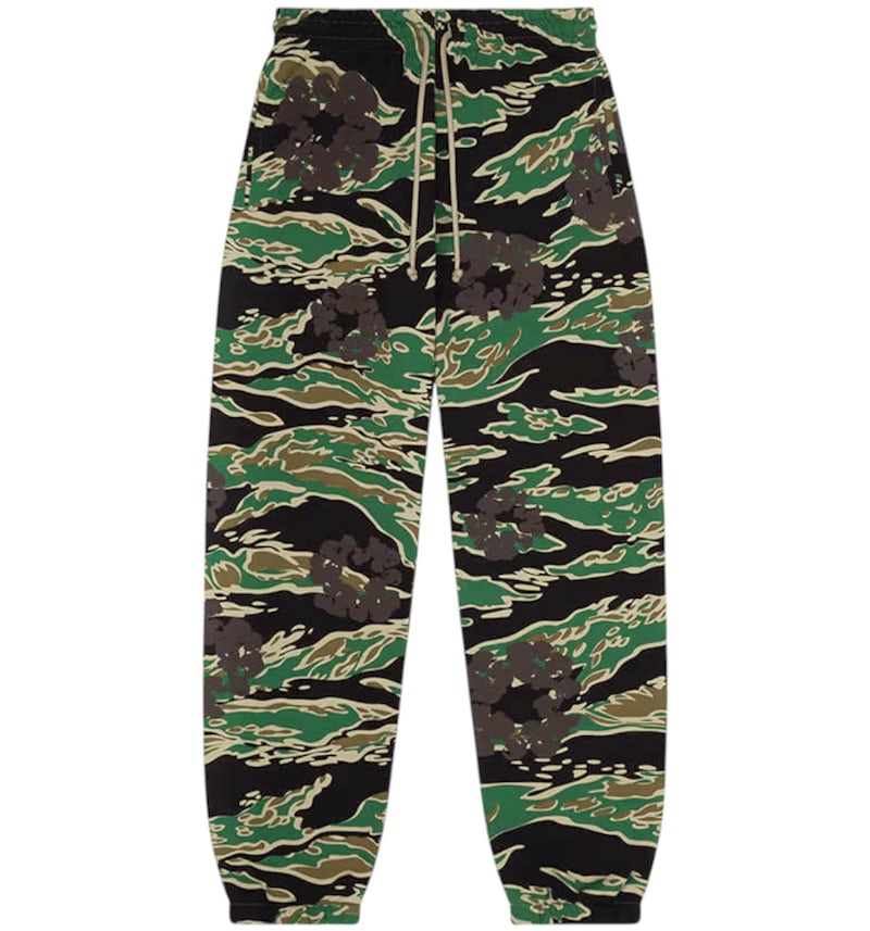 Denim Tears The Cotton Wreath Sweatpant Green Camo Men's FW24 US