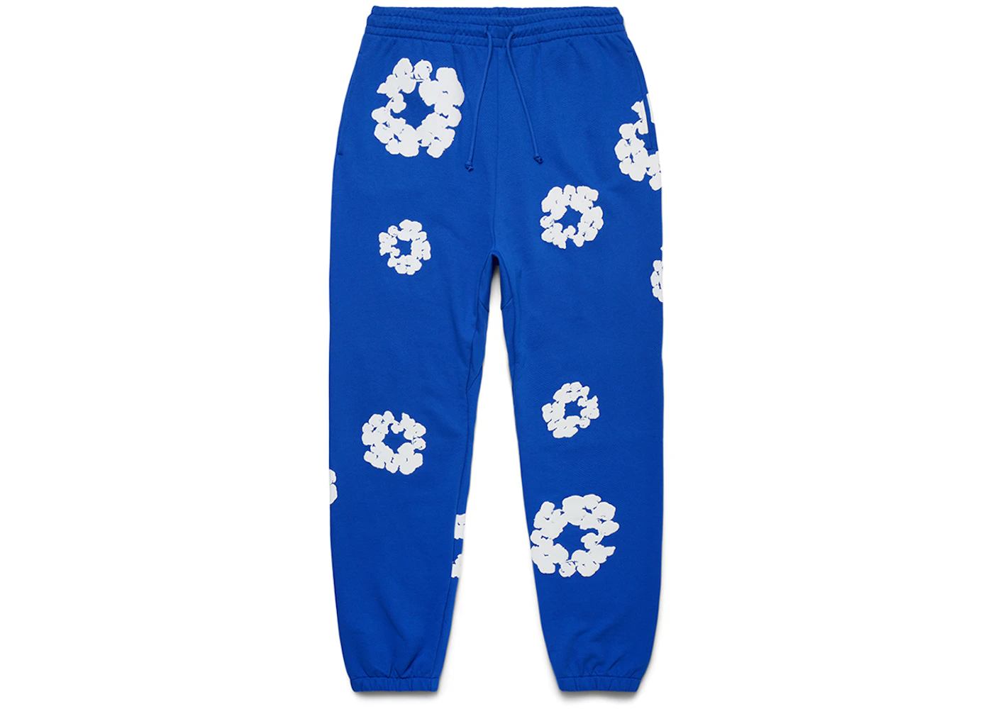 Denim Tears The Cotton Wreath Sweatpants Royal Blue Men's FW23 US