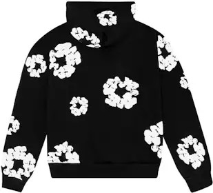 Denim Tears The Cotton Wreath Sweatshirt Black - SS23 - FR