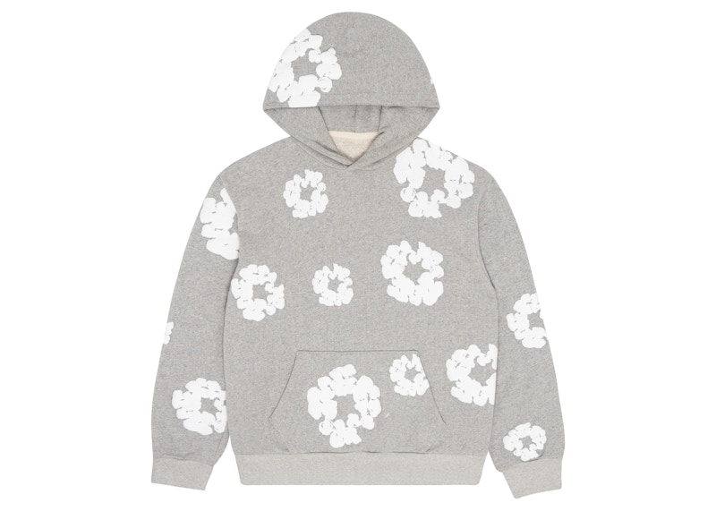 Denim Tears The Cotton Wreath Sweatshirt Grey Men's - SS23 - US