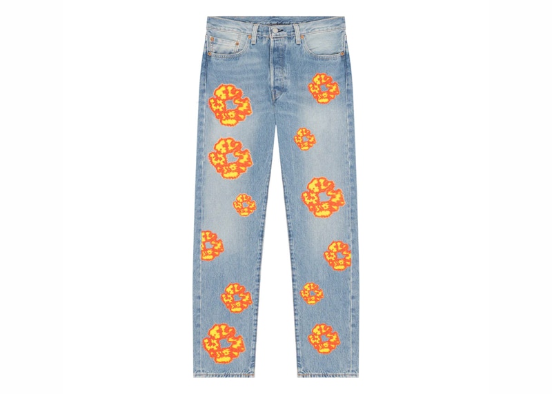 Denim Tears x Offset 501 Jeans Light Wash Men's - FW23 - US