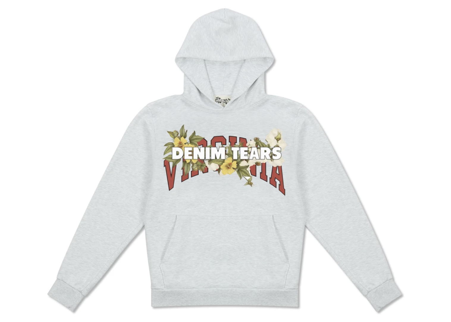 Denim Tears x Virginia Sweatshirt Heather Grey Men's - SS21 - US