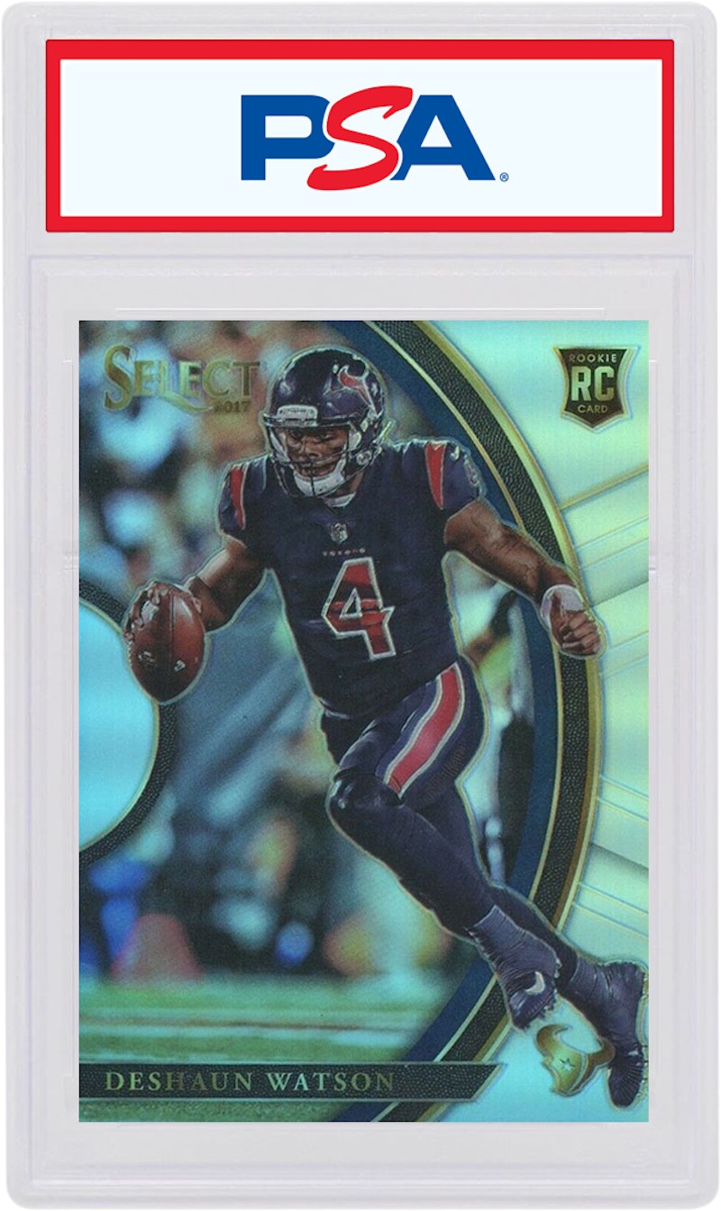 Deshaun Watson 2017 Panini Select Rookie Silver #16 (PSA or BGS Graded)