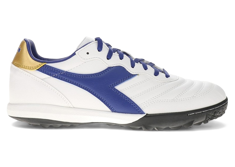 Diadora Brasil 2 R TF White Blue Gold