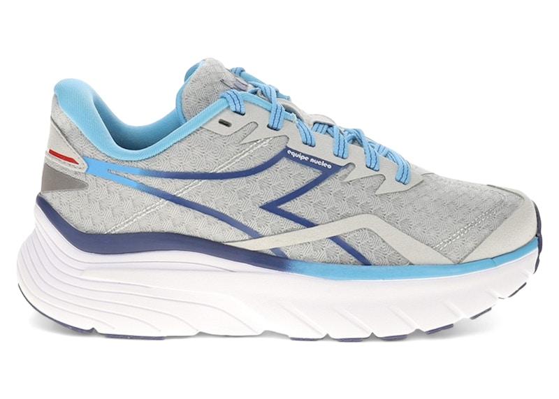 Pre-owned Diadora Equipe Nucleo Silver (women's) Sneakers In Silver Dd/bonnie Blue