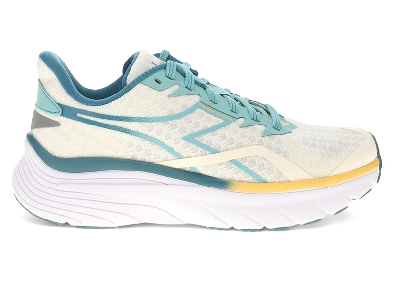 DIADORA Pre-owned Equipe Nucleo (women's) Sneakers In Whisper White/dusty Turquoise