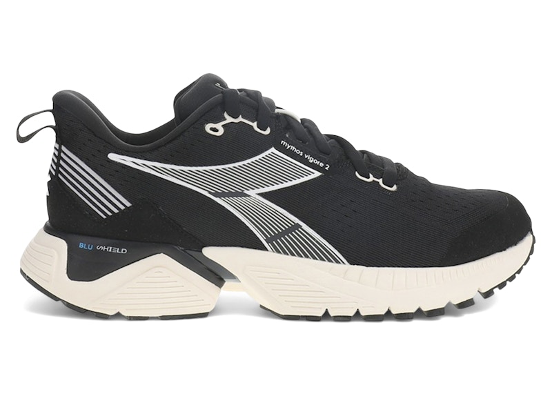 DIADORA Pre-owned Mythos Blushield Vigore 2 (women's) Sneakers In Black/whisper White In Multi