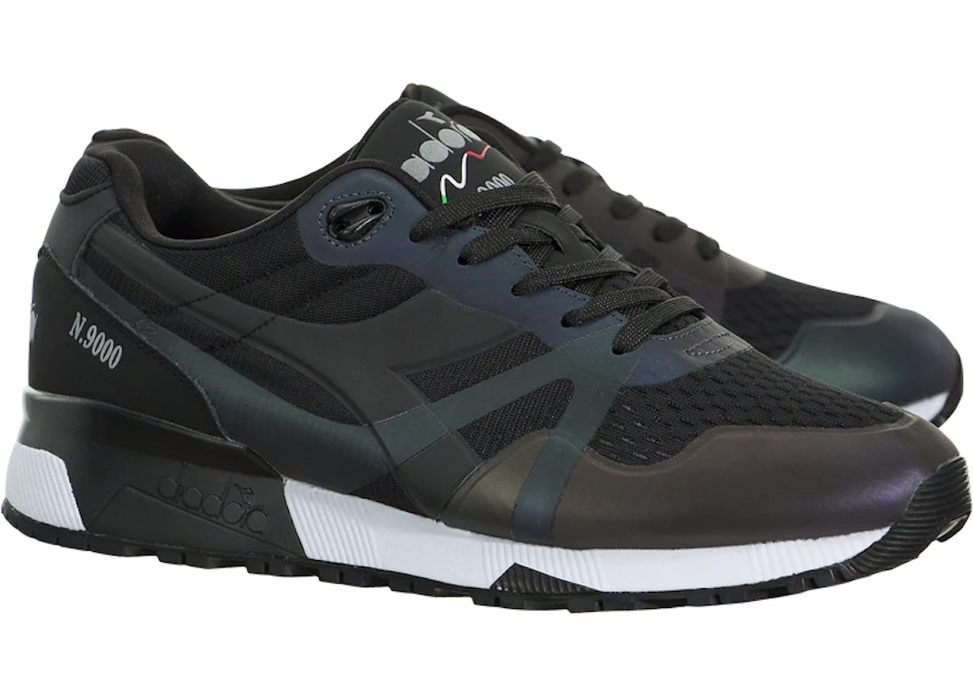 Pre-owned Diadora N9000 Mm Hologram In Black/iridescent
