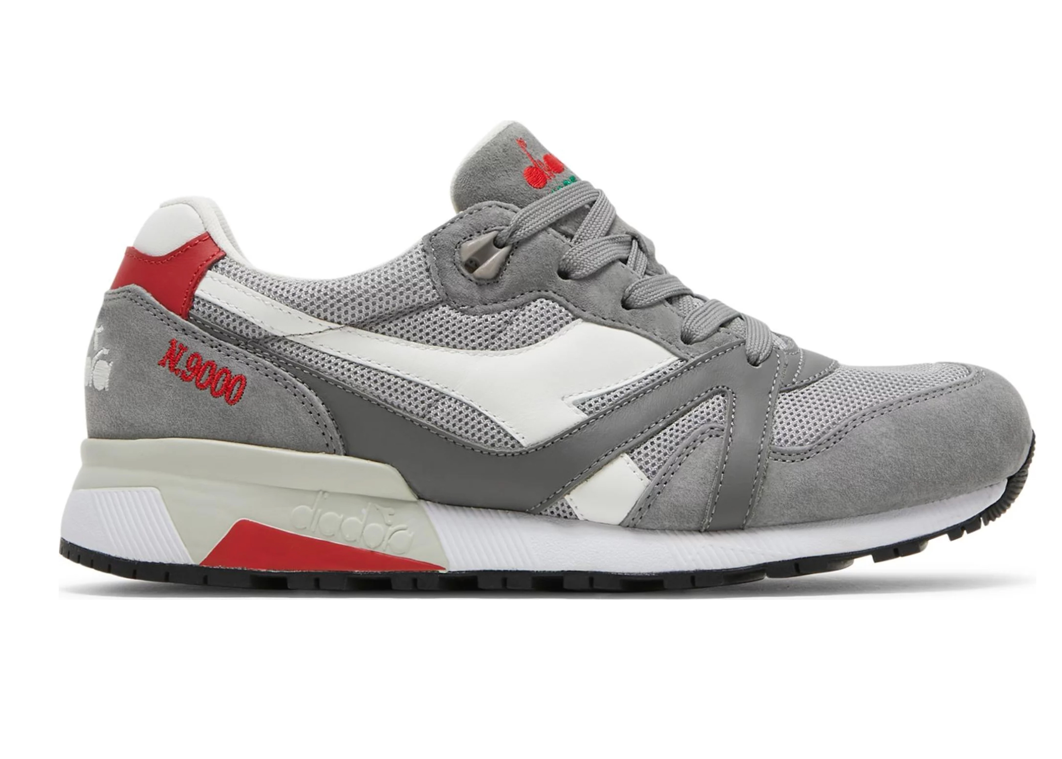 Diadora N9000 Made in Italy Storm Grey Red メンズ - 501-177690 ...