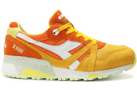 Packer Shoes Diadora N9000 Orange Diadora N9000 Mita Sneakers