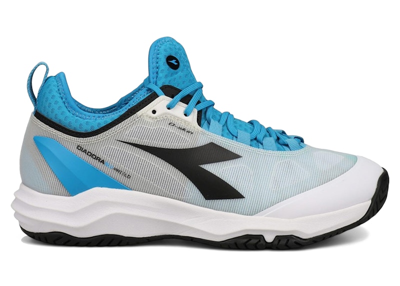 Diadora Speed Blushield Fly 3 + AG White Black Blue Jewel - 101.176949-C9811