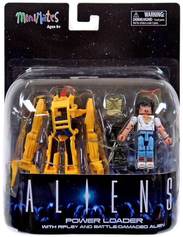 Diamond Select Toys Alien Minimates Power Loader with Ripley and
