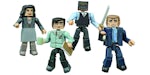 Diamond Select Toys DC Minimates Series 1 Gotham Jim Gordon, Sarah Essen, Edward Nygma & Black Mask Minifigure Set