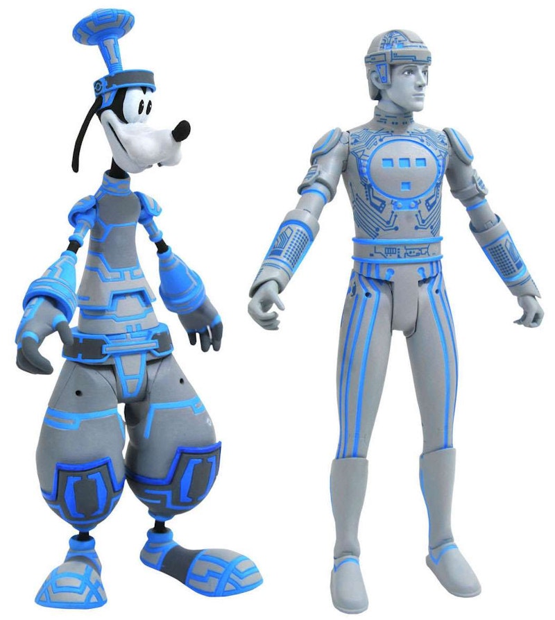 Diamond Select Toys Disney Series 3 Space Paranoids Goofy & Tron