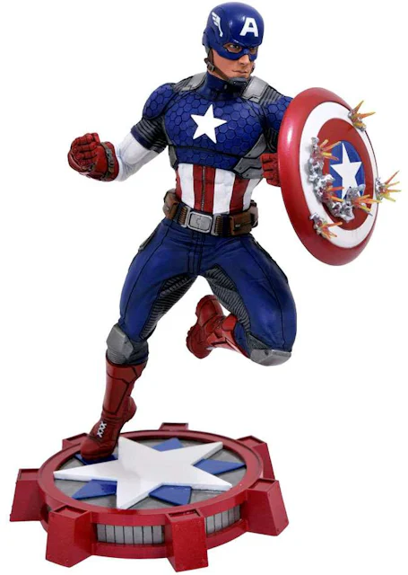 Diamond Select Toys Marvel Gallery Captain America PVC Figure Statue - ES