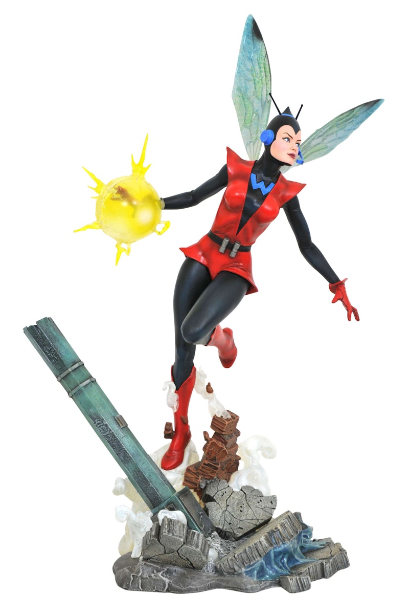 Diamond Select Toys Marvel Gallery The Wasp Classic Comic Version