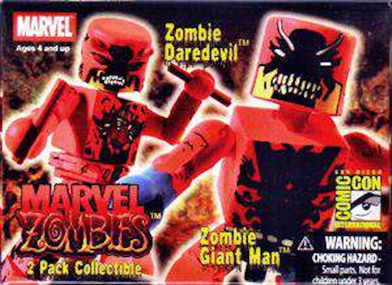 Diamond Select Toys Marvel Minimates Exclusives Zombie Giant Man