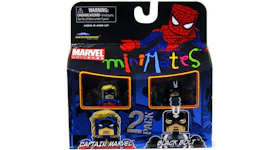 Diamond Select Toys Marvel Minimates Series 31 Black Bolt & Captain Marvel Minifigure (2-Pack)