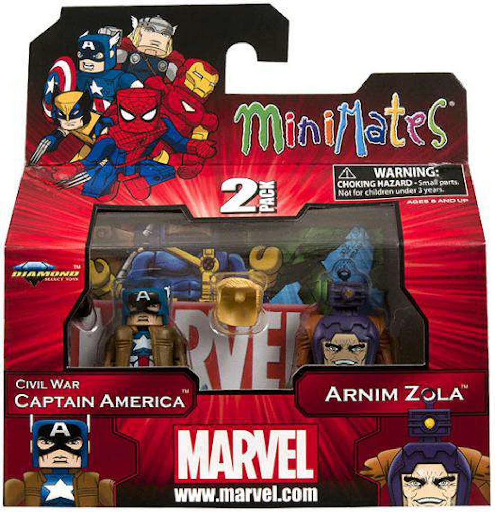 Mini Figurine Avengers ENDGAME CapTain AmeRica - SEZAME BAZAR