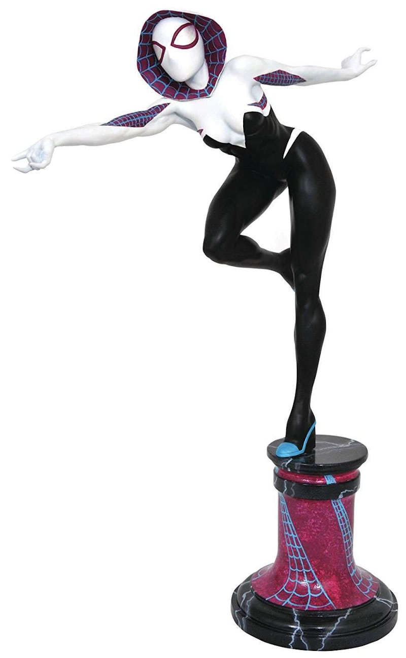 Diamond Select Toys Marvel Premier Collection Spider-Gwen Masked