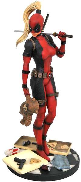 Lady Deadpool Resin Statue DIAMOND SELECT TOYS Marvel Premier Collection 