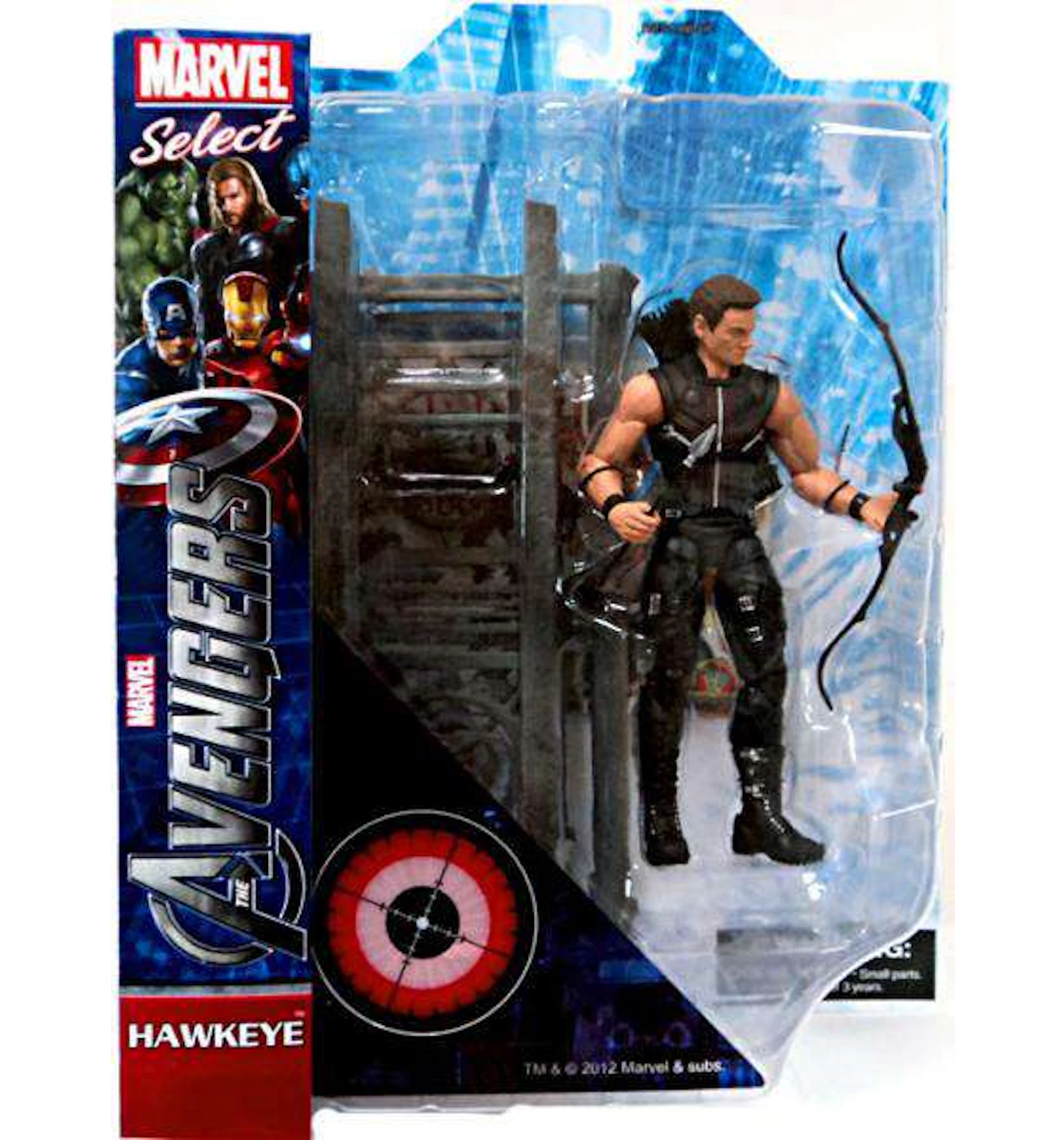 Diamond Select Toys Marvel Select Avengers Movie Hawkeye Action Figure - FR