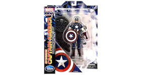 Diamond Select Toys Marvel Select Avenging Captain America Disney Store Exclusive Action Figure