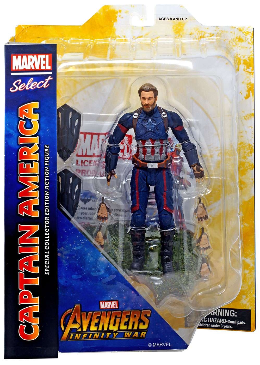 Diamond Select Toys Marvel Select Captain America Infinity War