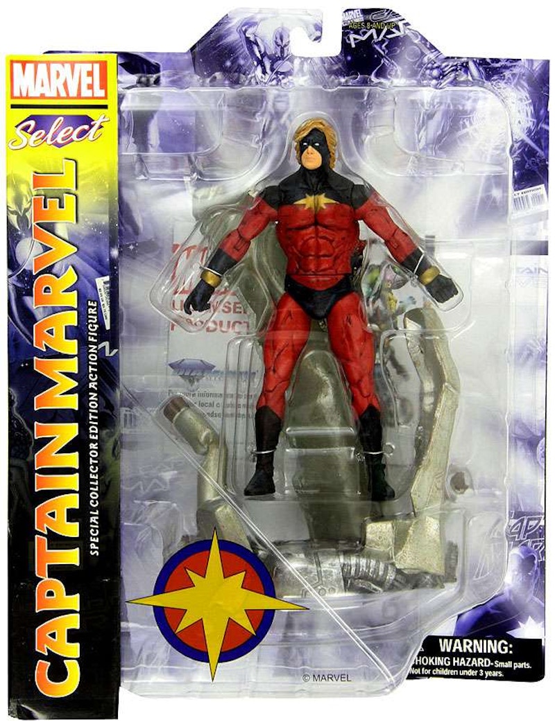 Diamond Select Toys Marvel Select Captain Marvel Action Figure TW