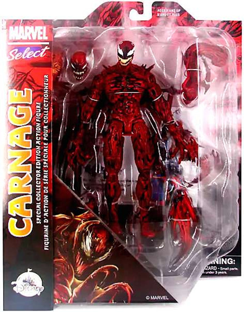 Marvel select store carnage action figure