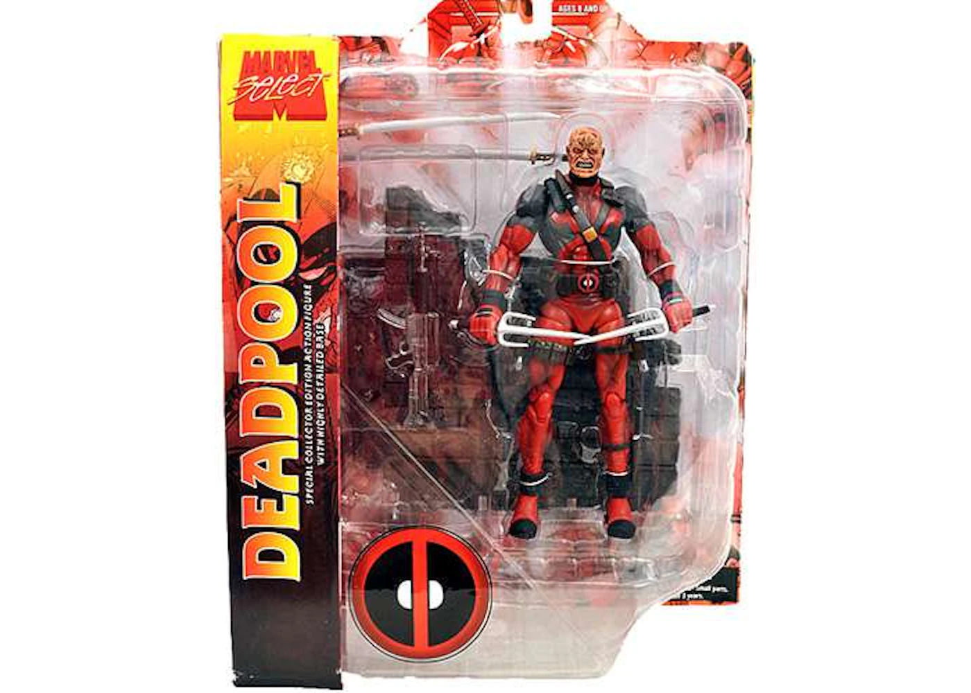 Diamond Select Toys Marvel Select Deadpool Unmasked Action Figure - US