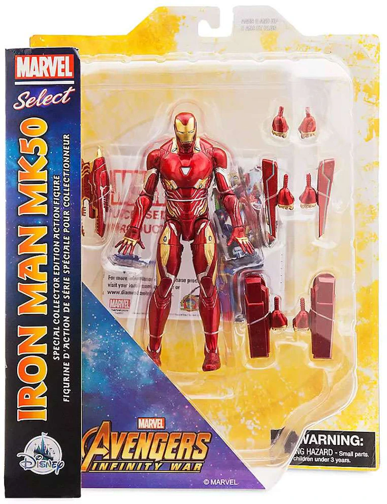 Action Figure Iron Man Mk50, Scarlet Spider Man Figure