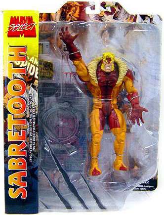 Diamond Select Toys Marvel Select Sabretooth Action Figure