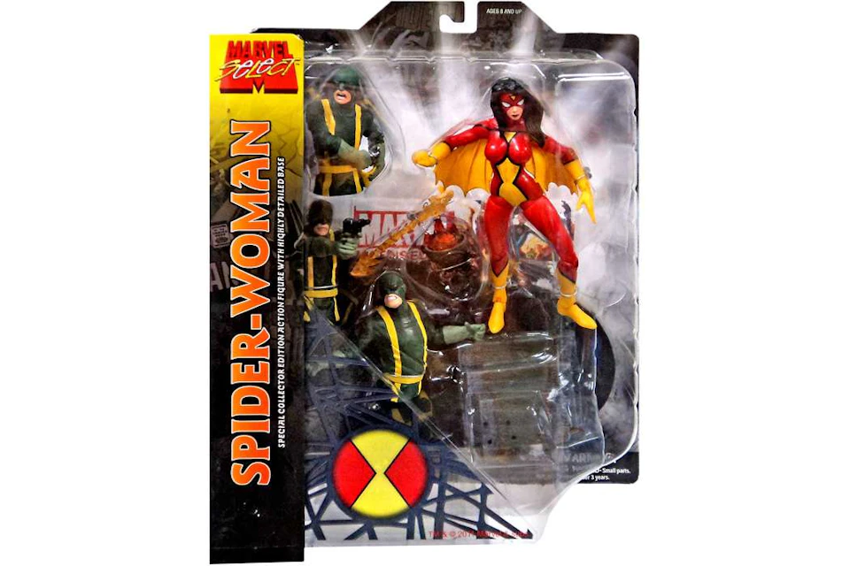 Diamond Select Toys Marvel Select Spider-Woman Action Figure