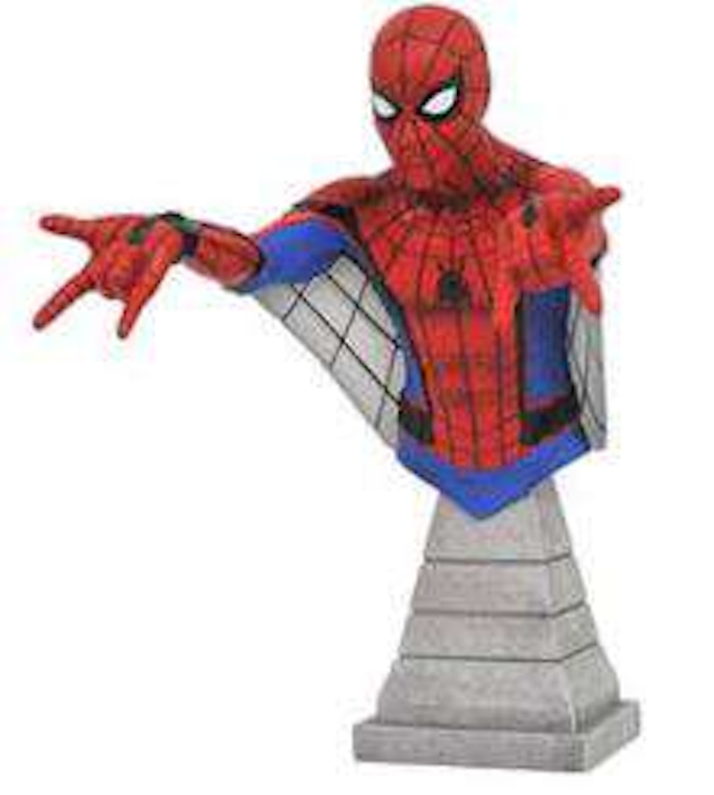 Diamond Select Toys Marvel Spider-Man: Homecoming Spider-Man Homecoming Web  Glider Bust