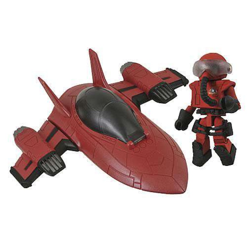 Diamond Select Toys MiniMates M.A.X.-TECH Stealth Jet Vehicle - TW