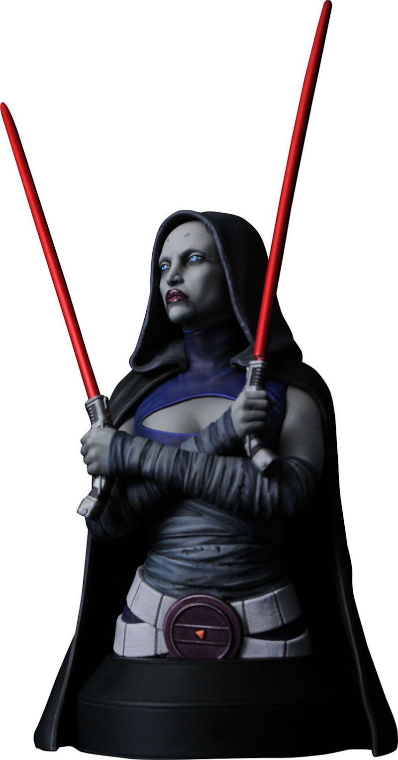 Diamond Select Toys Star Wars Clone Wars Asajj Ventress Bust - GB