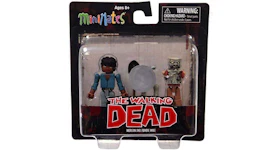 Diamond Select Toys The Walking Dead Minimates Exclusives Morgan & Zombie Mike Toys 'R Us Exclusive Minifigure (2-Pack)