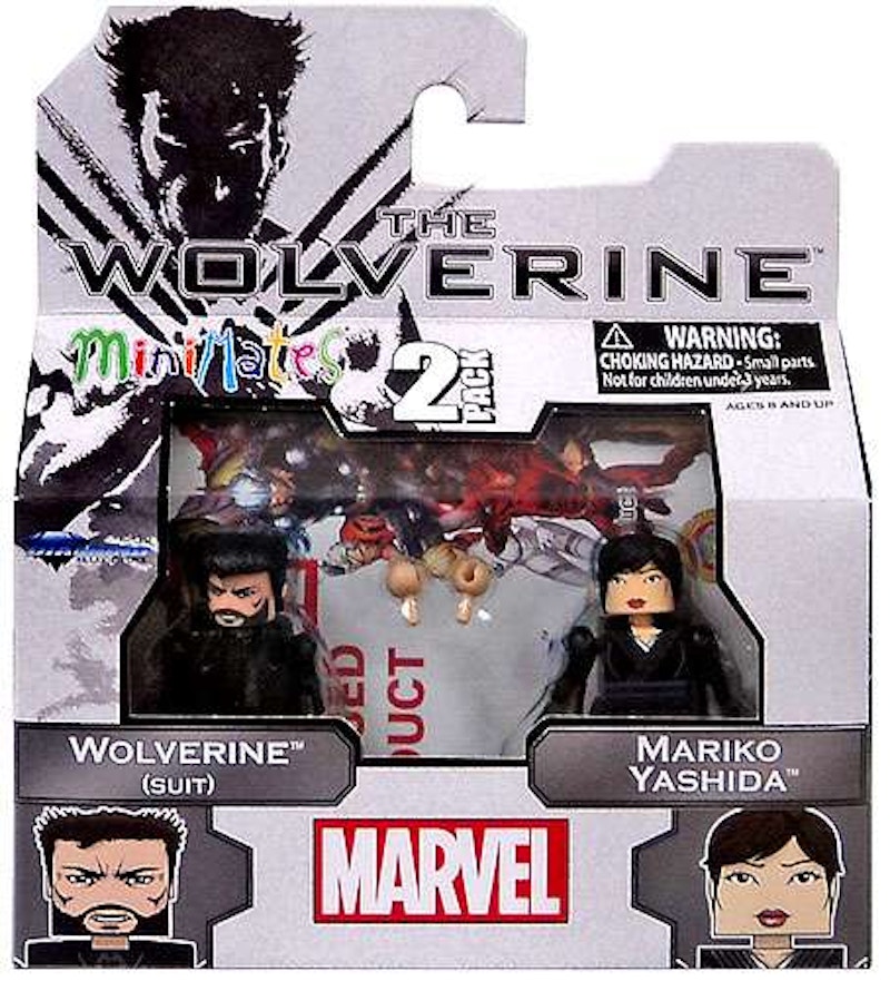 UNMASKEDSPIDEMarvel miniMateS 7パックセット