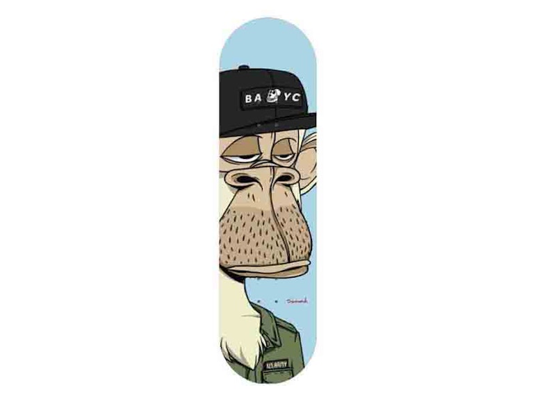 A Bathing Ape 二枚 Deck Skateboard-