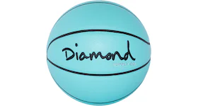 Diamond Supply Co. Spalding Basketball Light Blue/Silver/Black