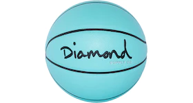 Diamond Supply Co Spalding Basketball Light Blue/Silver/Black