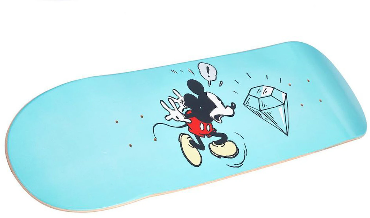 opbouwen Wiskunde doel Diamond Supply Co. x Disney Mickey Mouse Nordstrom Exclusive Skateboard  Deck Light Blue - SS21 - US